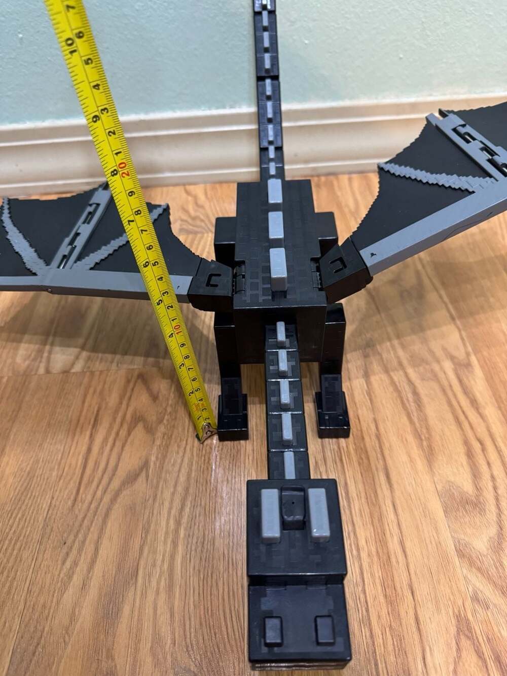 Working Mattel Minecraft Ultimate Ender Dragon Figure, 22-inch with Lights and S - Picture 6 of 10
